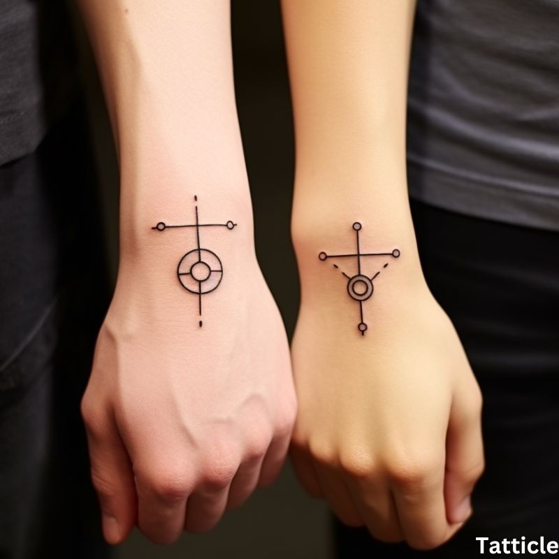 Tatuagens de almas gêmeas: designs simbólicos para homenagear o amor eterno